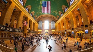 Walking Tour of Grand Central Terminal — New York City 【4K】🇺🇸 [upl. by Fabio]