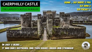 Caerphilly Castle  The Largest in Wales 2nd in Britain [upl. by Savart]