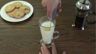 Aerolatte  The Original Steam Free Milk Frother [upl. by Nythsa]