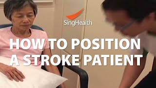 How To Position A Stroke Patient [upl. by Gamal]