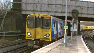 Half an Hour at 216  Birkenhead North Station 1022017  Class 507 508 terminus [upl. by Lebiralc]