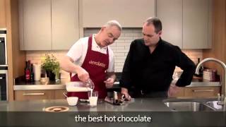 How to make a hot chocolate using an aerolatte milk frother [upl. by Annel]